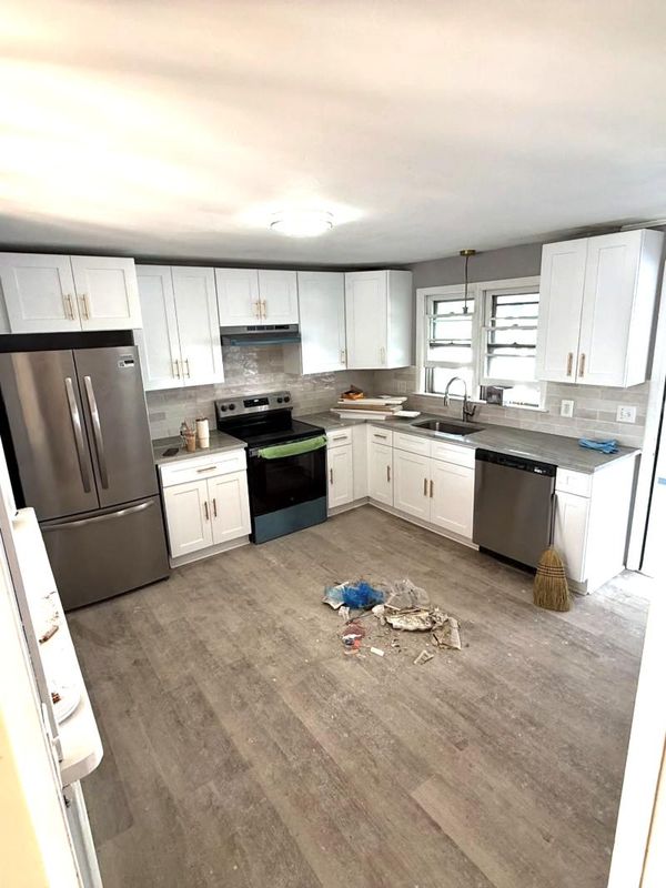 Kitchen before