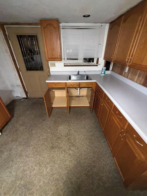 Kitchen after
