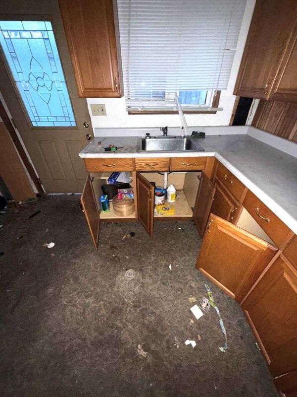Kitchen before