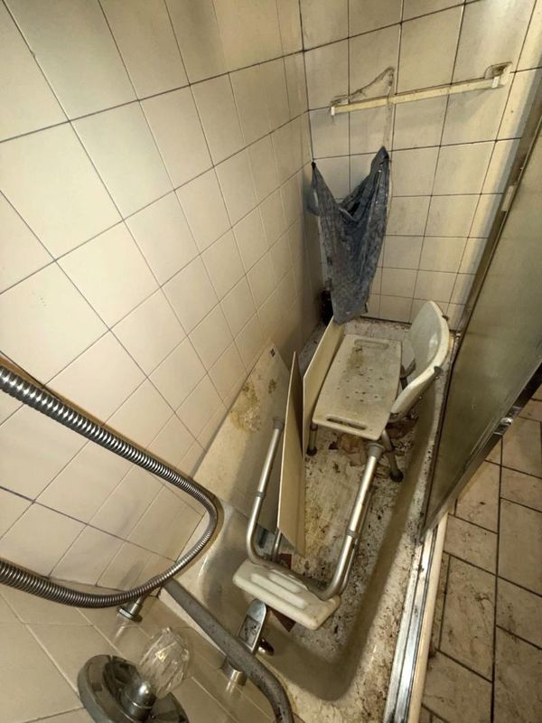 Shower before