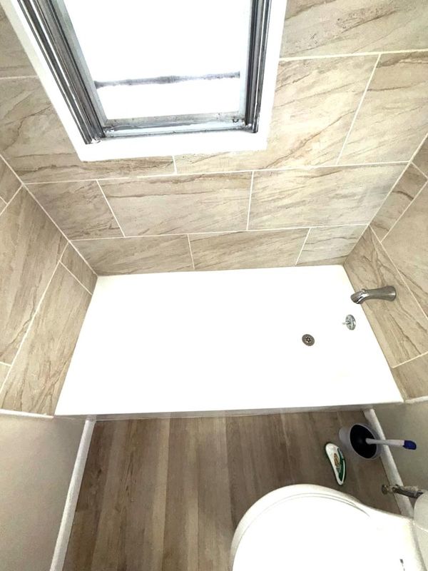 Bathtub after