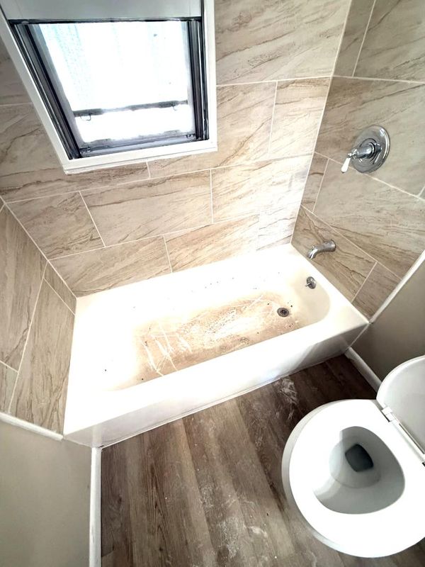 Bathtub before